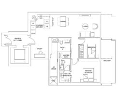 Marina One Residences (D1), Apartment #340424911